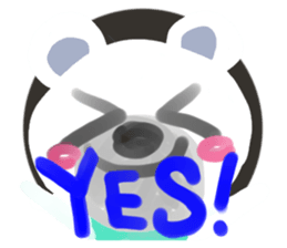 Peppy positive animal!! sticker #12970524