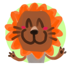 Peppy positive animal!! sticker #12970526