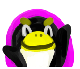 Peppy positive animal!! sticker #12970527