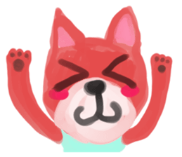 Peppy positive animal!! sticker #12970530