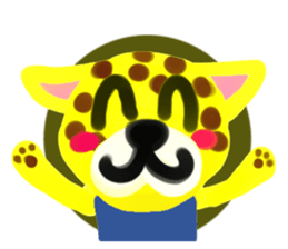 Peppy positive animal!! sticker #12970533
