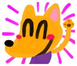 Peppy positive animal!! sticker #12970535