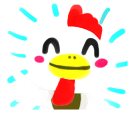 Peppy positive animal!! sticker #12970538