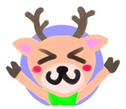 Peppy positive animal!! sticker #12970539