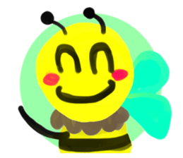Peppy positive animal!! sticker #12970540