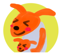 Peppy positive animal!! sticker #12970545