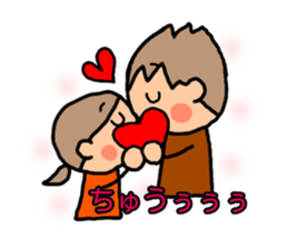 BROWN&ORANGE for Lovers 8 sticker #12970583