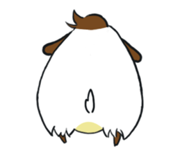 Dog with Long Philtrum sticker #12970725