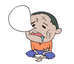 What ? I am Zombie. sticker #12970993