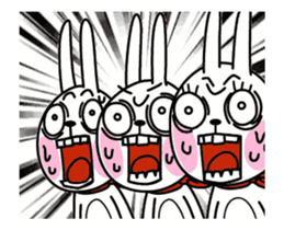 The rabbit soul moves 10 ~serious~ sticker #12971378