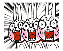 The rabbit soul moves 10 ~serious~ sticker #12971378