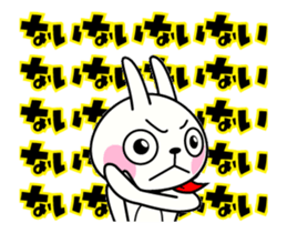 The rabbit soul moves 10 ~serious~ sticker #12971389