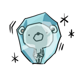 mild bear sticker #12971981