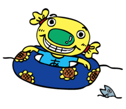 amedama-man sticker #12973625