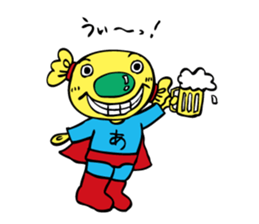 amedama-man sticker #12973632