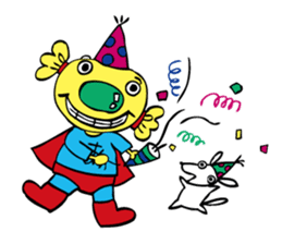 amedama-man sticker #12973636