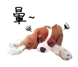 Cavalier King Charles Spaniel-nami sticker #12973896