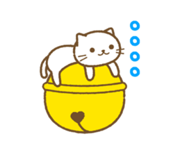 Move! Big bell cat sticker #12974038