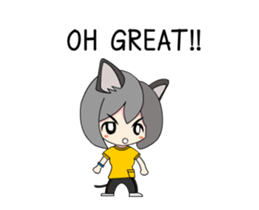 GAMING GIRL sticker #12974316