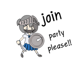 GAMING GIRL sticker #12974321