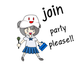 GAMING GIRL sticker #12974322