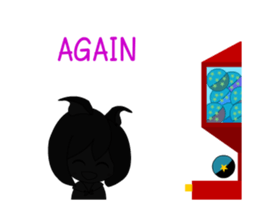 GAMING GIRL sticker #12974329