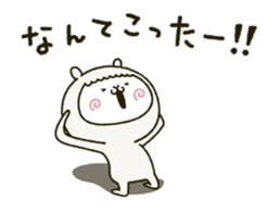 fool alpaca moved! sticker #12975091