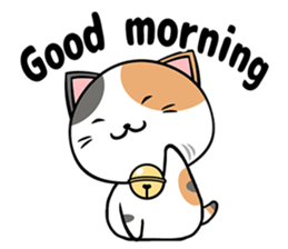 Daily life of the kitten sticker #12975146