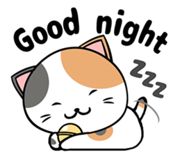 Daily life of the kitten sticker #12975147