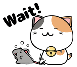 Daily life of the kitten sticker #12975170