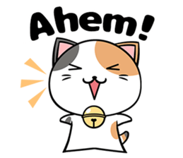 Daily life of the kitten sticker #12975175