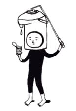 KURO`s poker-faced world sticker #12975575