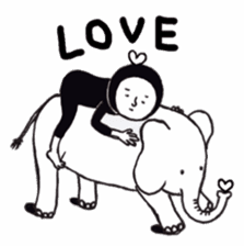 KURO`s poker-faced world sticker #12975592