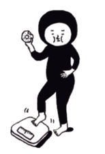 KURO`s poker-faced world sticker #12975604