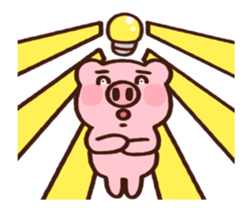 hodor pig animated sticker #12975758