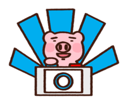 hodor pig animated sticker #12975761
