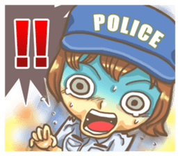 POLICE 2 sticker #12975794