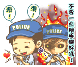 POLICE 2 sticker #12975815