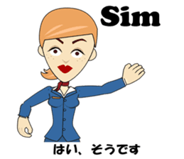 Francisca bilingual Brazilian sticker #12975879