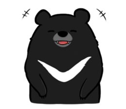 Formosan Moon Bear 2 sticker #12975902