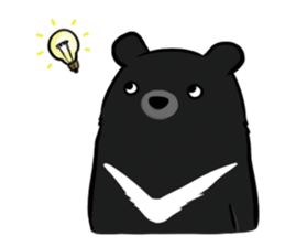 Formosan Moon Bear 2 sticker #12975909