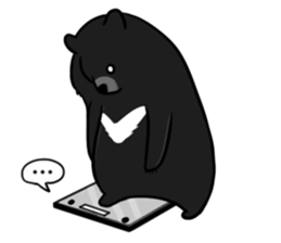 Formosan Moon Bear 2 sticker #12975915