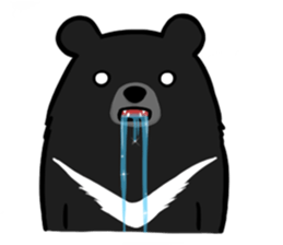 Formosan Moon Bear 2 sticker #12975922