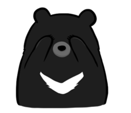 Formosan Moon Bear 2 sticker #12975932