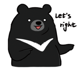 Formosan Moon Bear 2 sticker #12975935