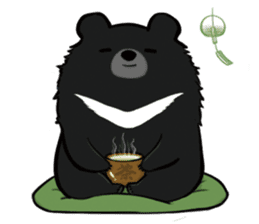 Formosan Moon Bear 2 sticker #12975936