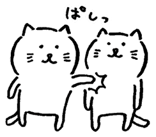 Soft Tsukkomi cat sticker #12977637
