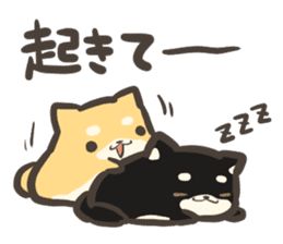 a lazy Shiba Inu 3 sticker #12977854