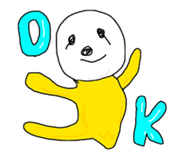 The Sloth man sticker #12978646