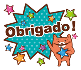 Orange Bear[Portuguese Version] sticker #12978847